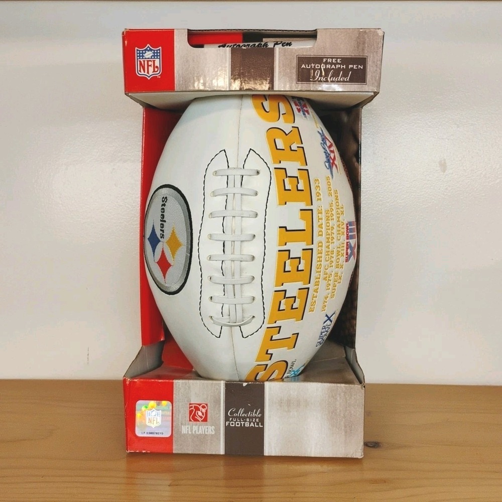 2005 Pittsburg Steelers AFC Champions Limited‎ Edition Football Collectible
